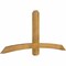 Ekena Millwork Bellingham Rough Sawn Timber Gable Bracket, Western Red Cedar, 72"W x 33"H x 4"D x 4"F, 11/12 Pitch GBW072X33X0404BEL00RWR - alternate 5